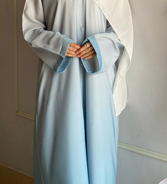 Ombre Tie-Dye Abaya