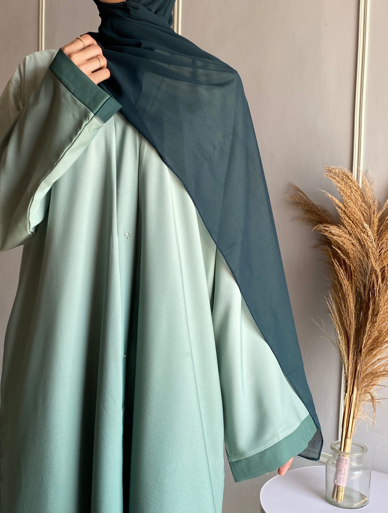 Ombre Tie-Dye Abaya