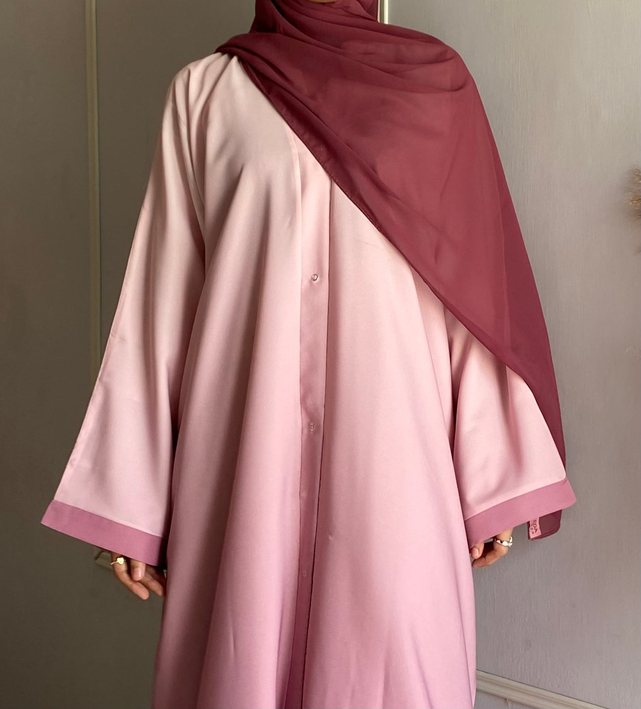 Ombre Tie-Dye Abaya